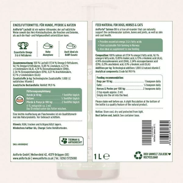 Lachsöl Omega 3